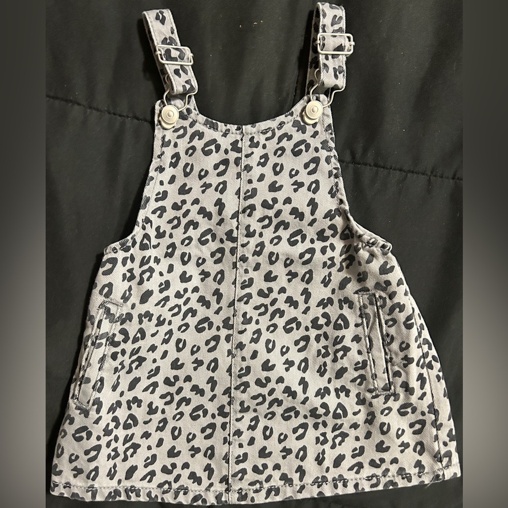 Wonder Nation Black and Grey Dress